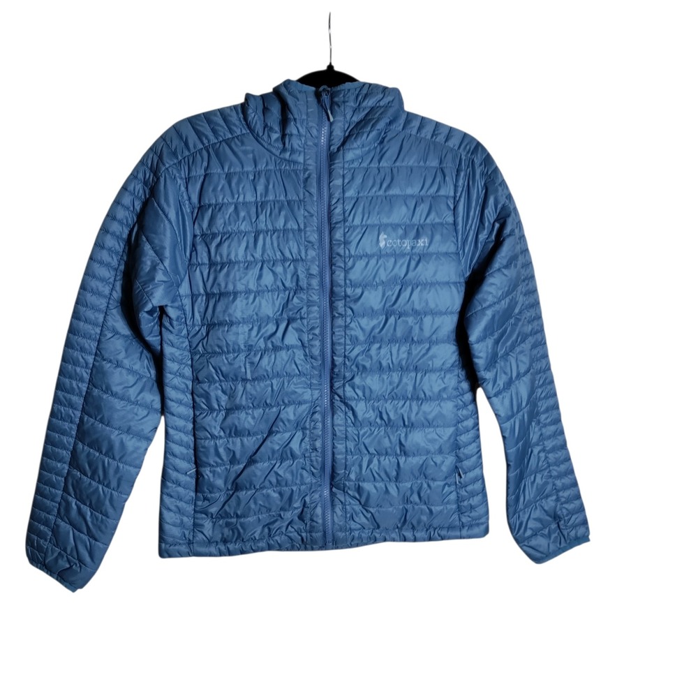 Cotopaxi Teca Calido Hooded Jacket Womens XS Blue Puffer Primaloft